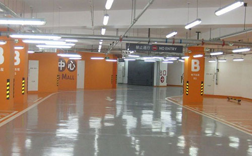 库车库车环氧地坪漆施工前地面处理的具体步骤