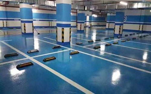 库车透水材料在库车库车环氧地坪工程中的实际应用